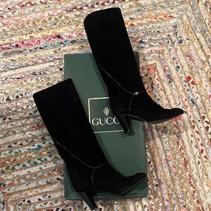 1970s Gucci Suede Boots